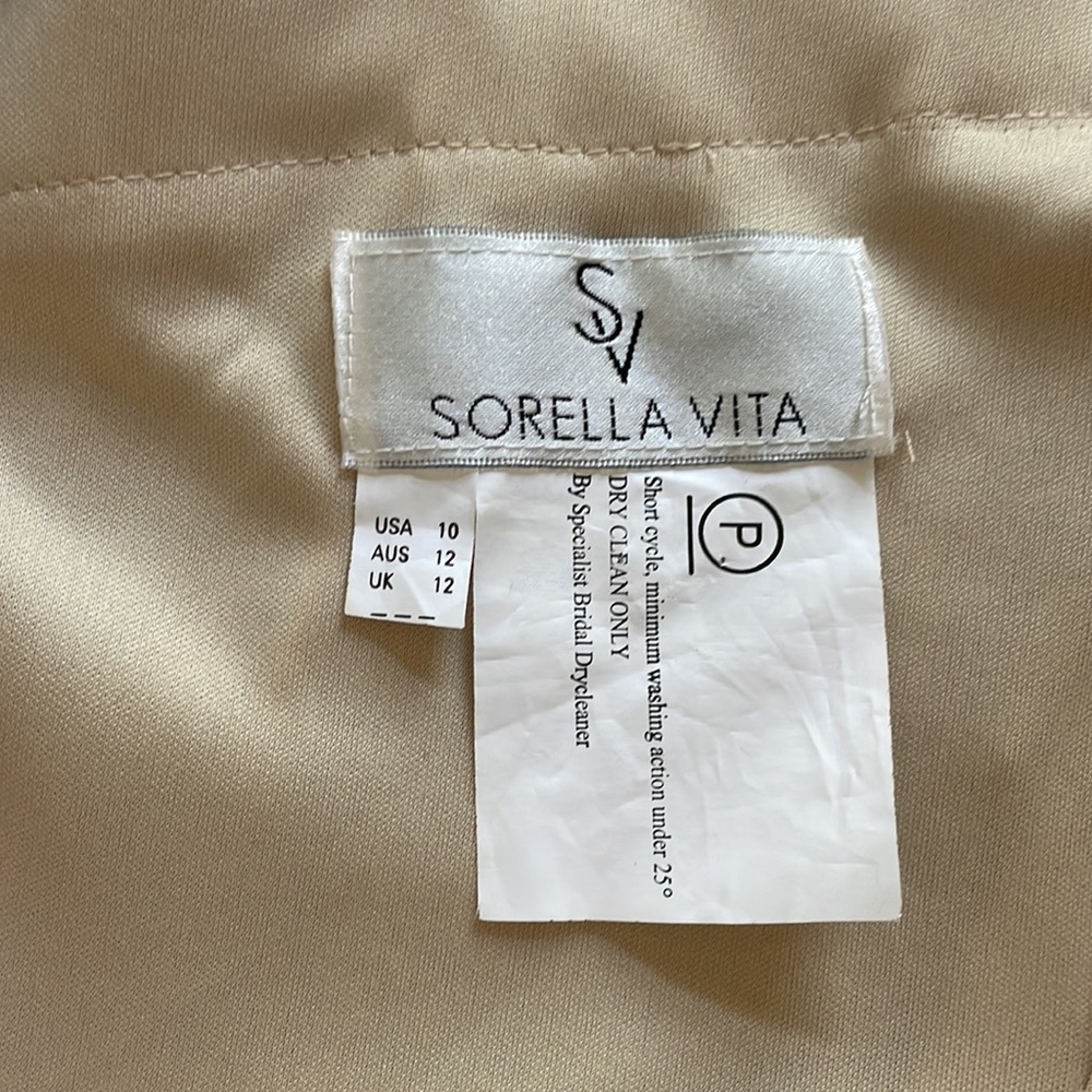 Sorella Vita Rose Gold Sequin Bridesmaid Dress - Picture 4 of 5